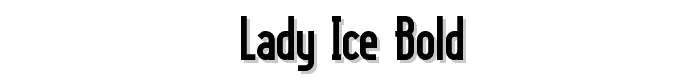 Lady Ice Bold font